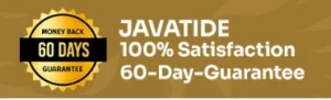 Javatide money back gurantee