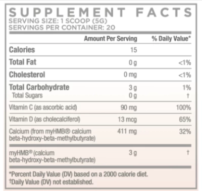 Muscle Genesis Supplement Facts