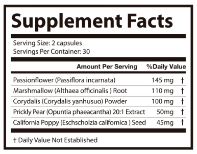 NerveHarmony-Supplement-Facts