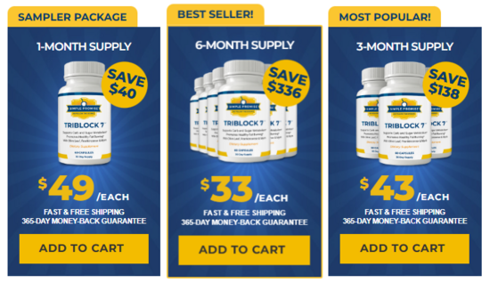 TriBlock 7 TriBlock7 Price